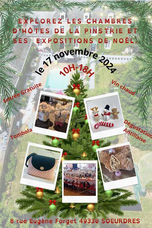 Exposition de Noël Gîte La Pinstrie