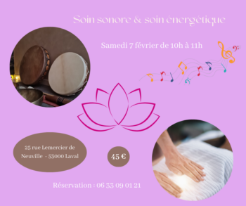 soin sonore & énergétique