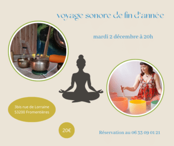 voyage sonore de fin d'année